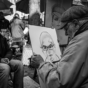 Artist character painter