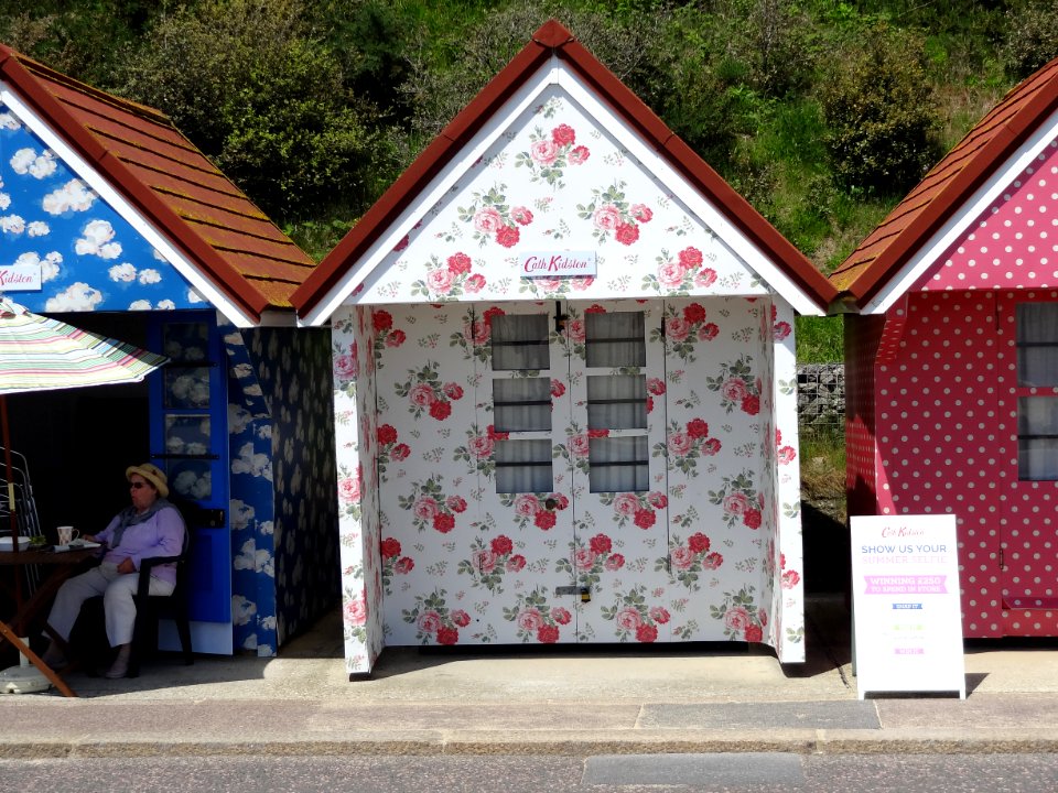 Cath Kidston's Bournemouth beach huts