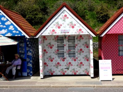 Cath Kidston's Bournemouth beach huts photo