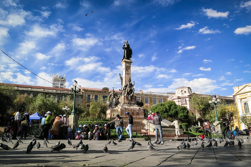 Monument statue people