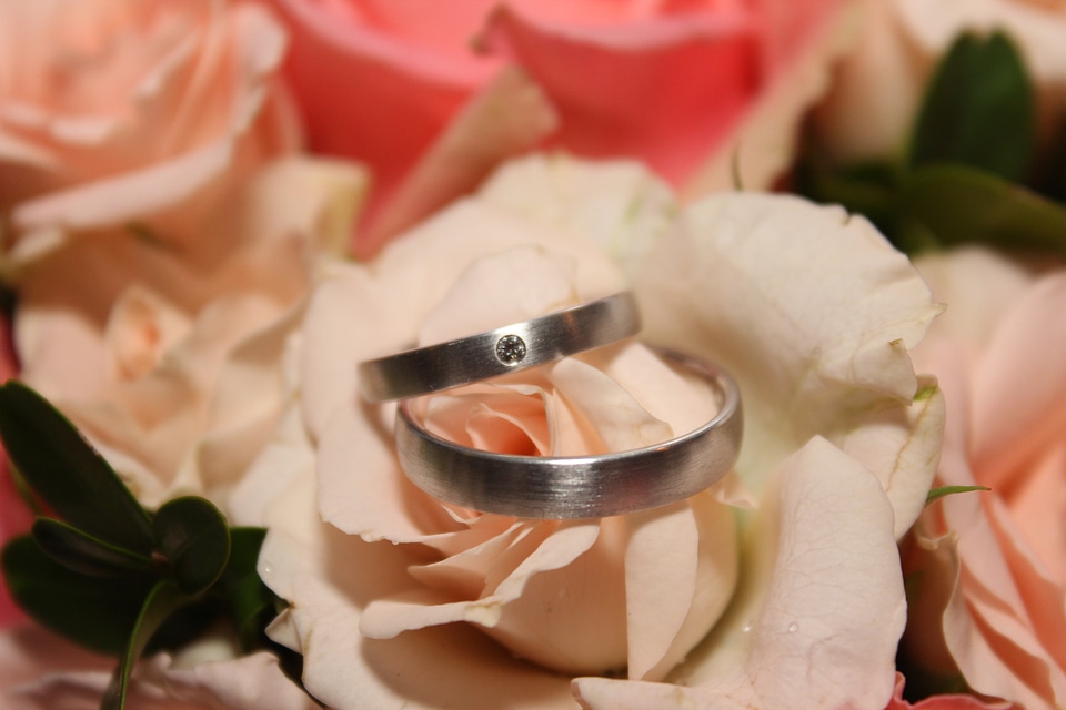 Before love wedding rings