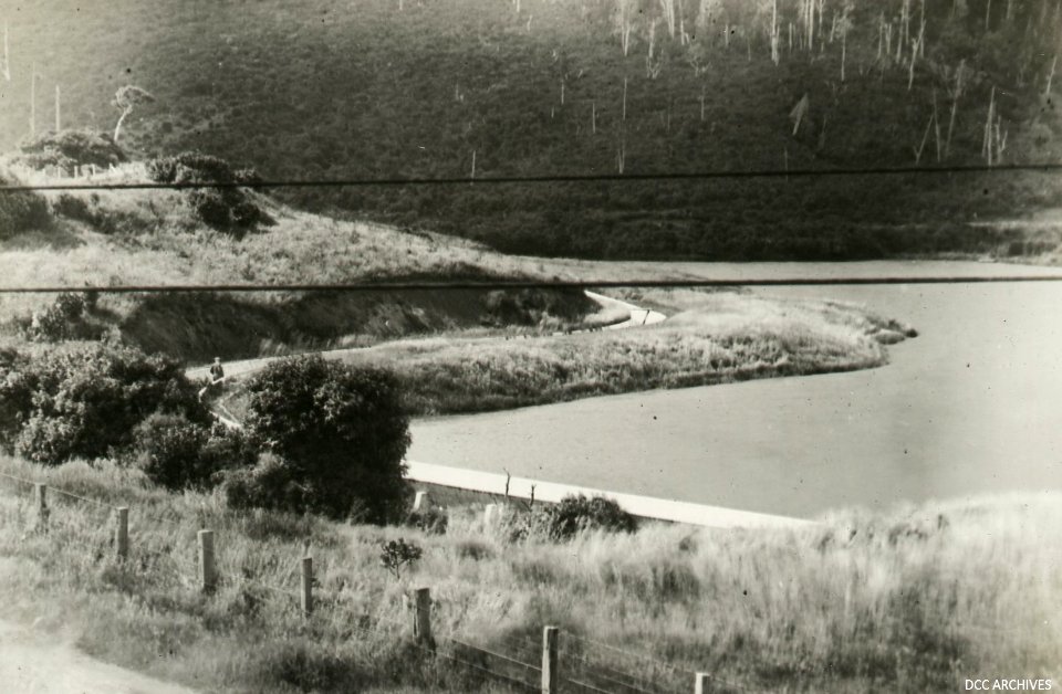 Sullivan's Dam - Channel Serpentine c1920