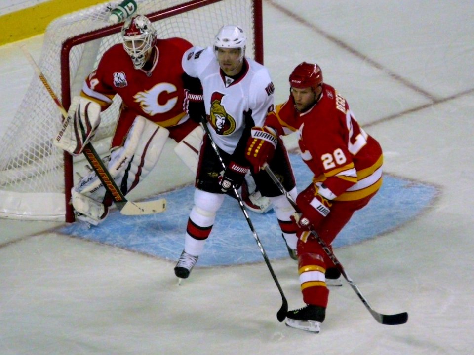Calgary Flames Vs Ottowa Senators