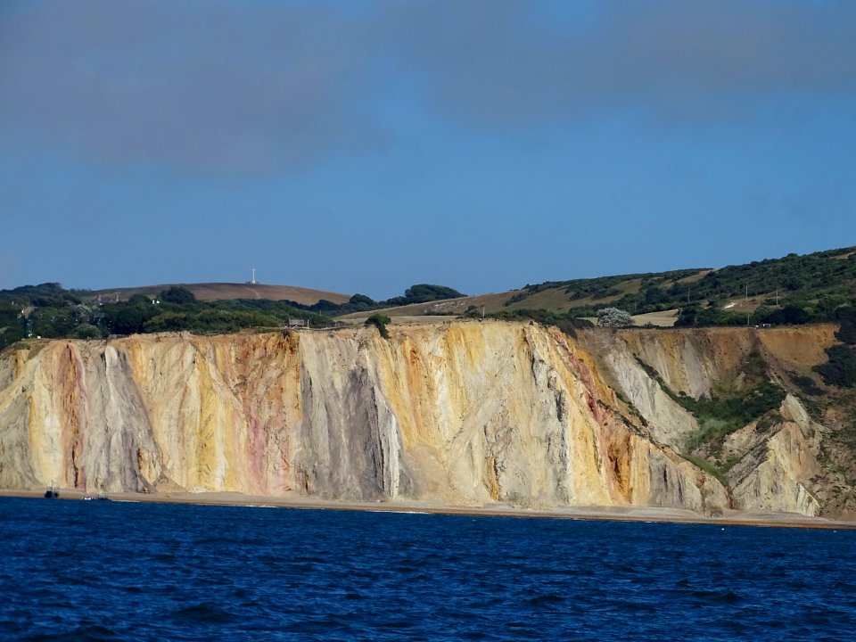 Alum Bay and Tenyson Down