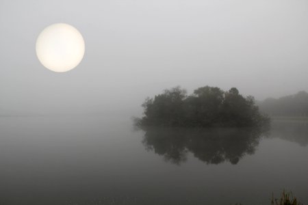 Sol...Neblina...Frio...SC...Brasil...Joinville