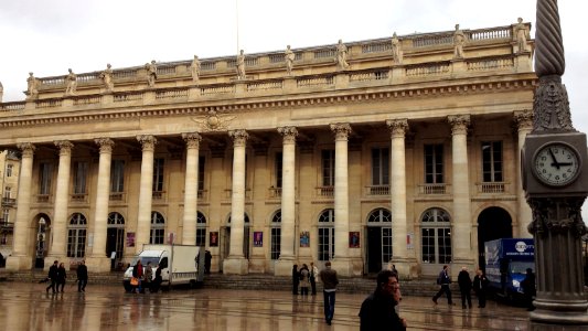Le grand théâtre de Bordeaux photo