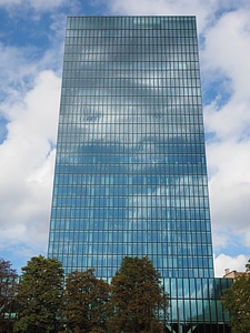 Glass facade facade tower photo