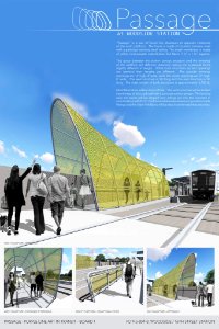 Woodside station rendering