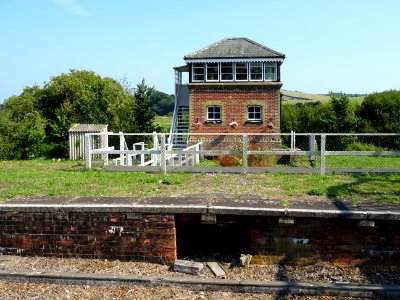 BRADING STATION AND OLD SIGNAL BOX ISLE OF WIGHT