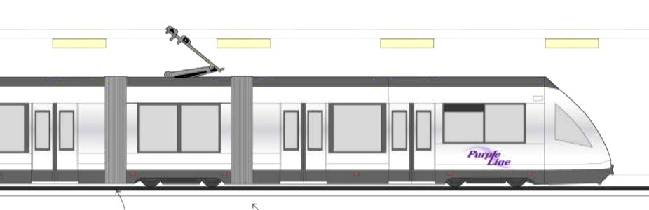 Purple Line LRV schematic