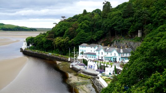 Portmeirion Hotel (the old people’s home from the prisoner” Interior views as well.