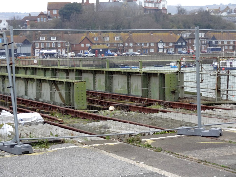 Railway Swing Bridge Folkestone Harbour