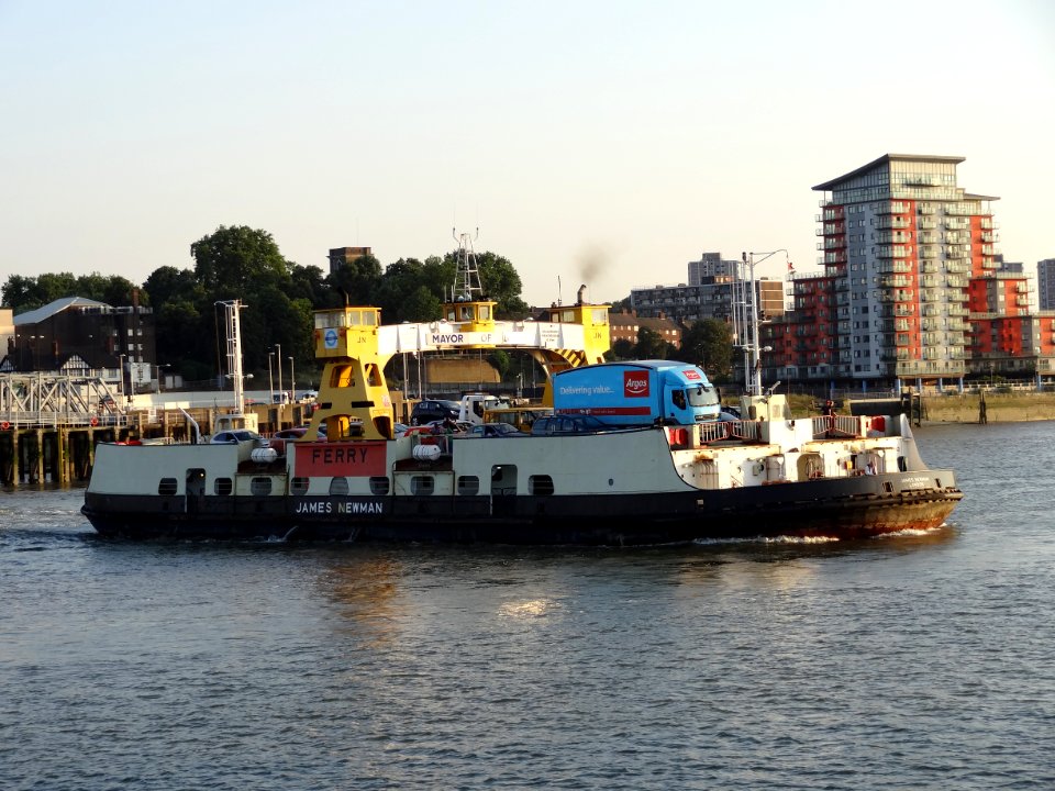 JAMES NEWMAN WOOLWICH FERRY