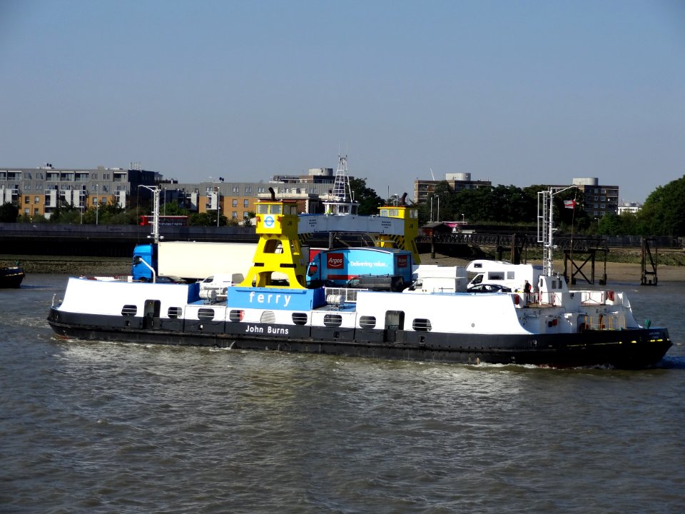 JOHN BURNS WOOLWICH FERRY
