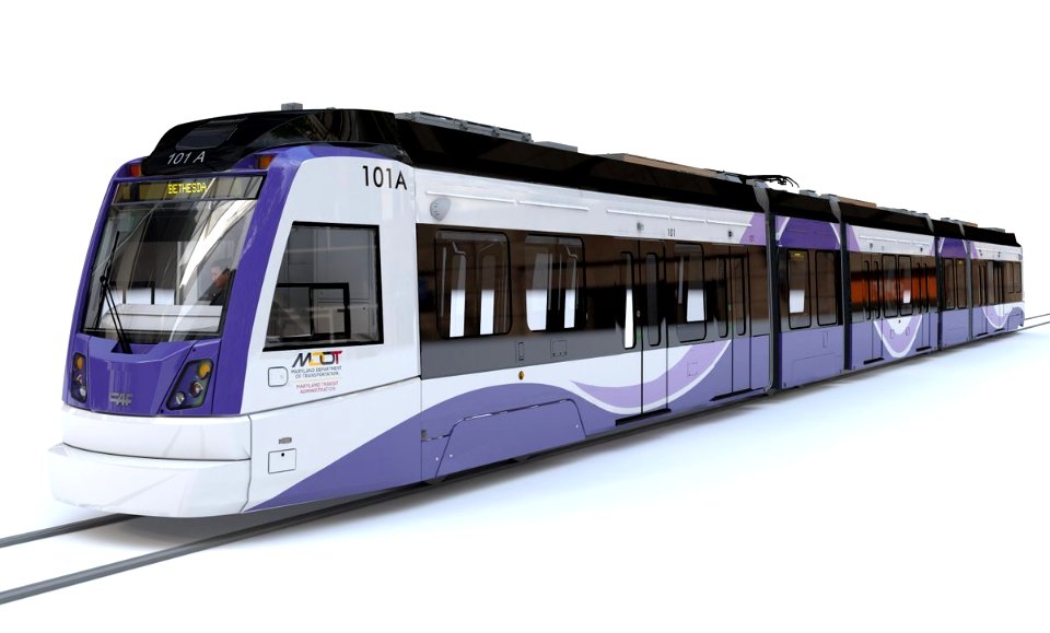 Purple Line LRV rendering