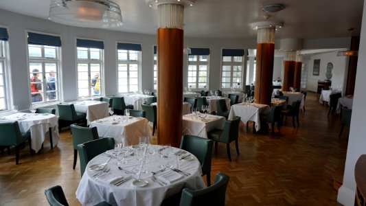 Portmeirion Hotel (the old people’s home from the prisoner” Interior views as well.