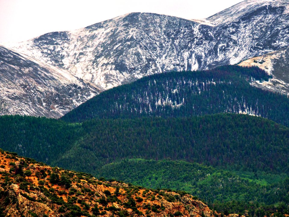 Snow in July! photo