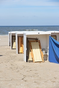 Sea beach houses coast