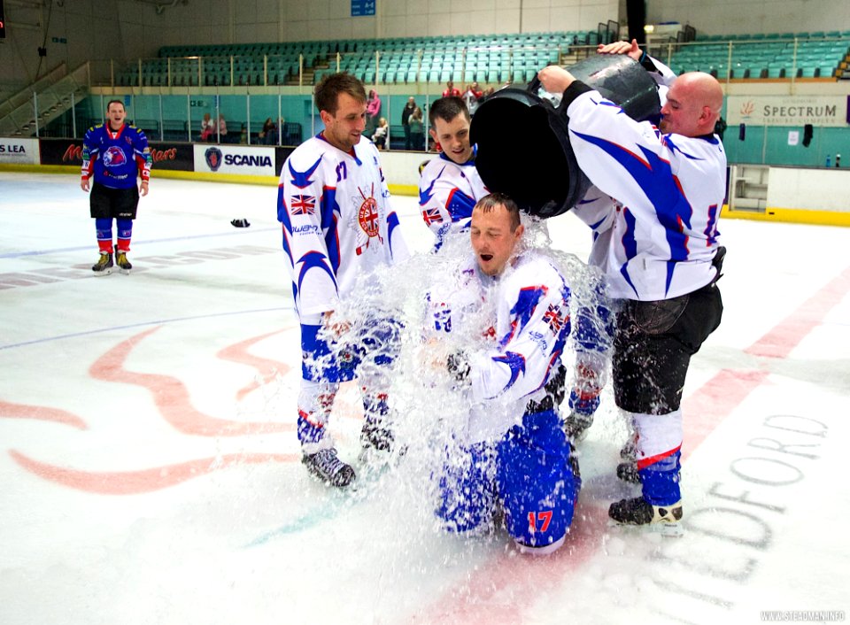 Ice Hockey: Police Lions Vs Firefighters