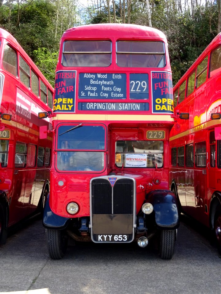 London Bus Museum Spring Gathering April 17th 2016 Brooklands Museum