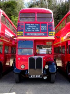 London Bus Museum Spring Gathering April 17th 2016 Brooklands Museum