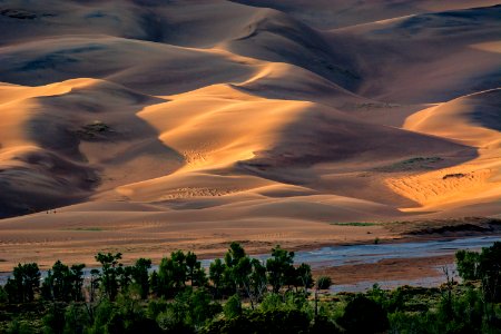 Dunes and Riparian Woodlands along Medano Creek photo