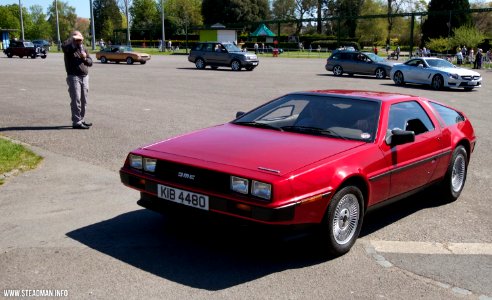 Red Delorean - Beaulieu