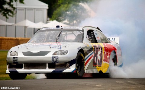 2013 Goodwood Festival Of Speed - Nascar Burnout