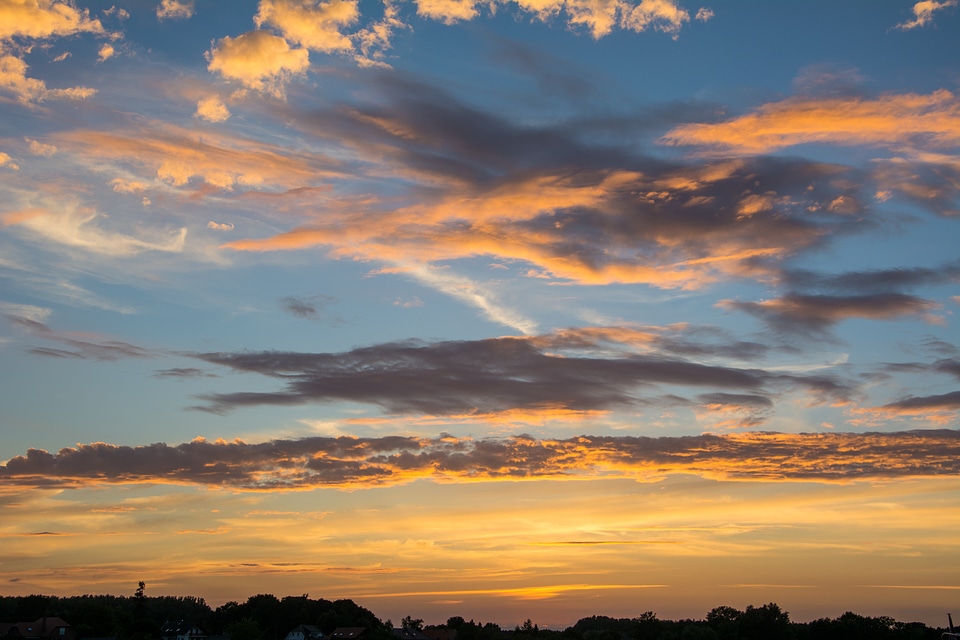 Abendstimmung sky mood