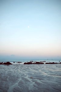 Morning Moon at Klong Dao - Travelling with the Fujifilm X100T photo