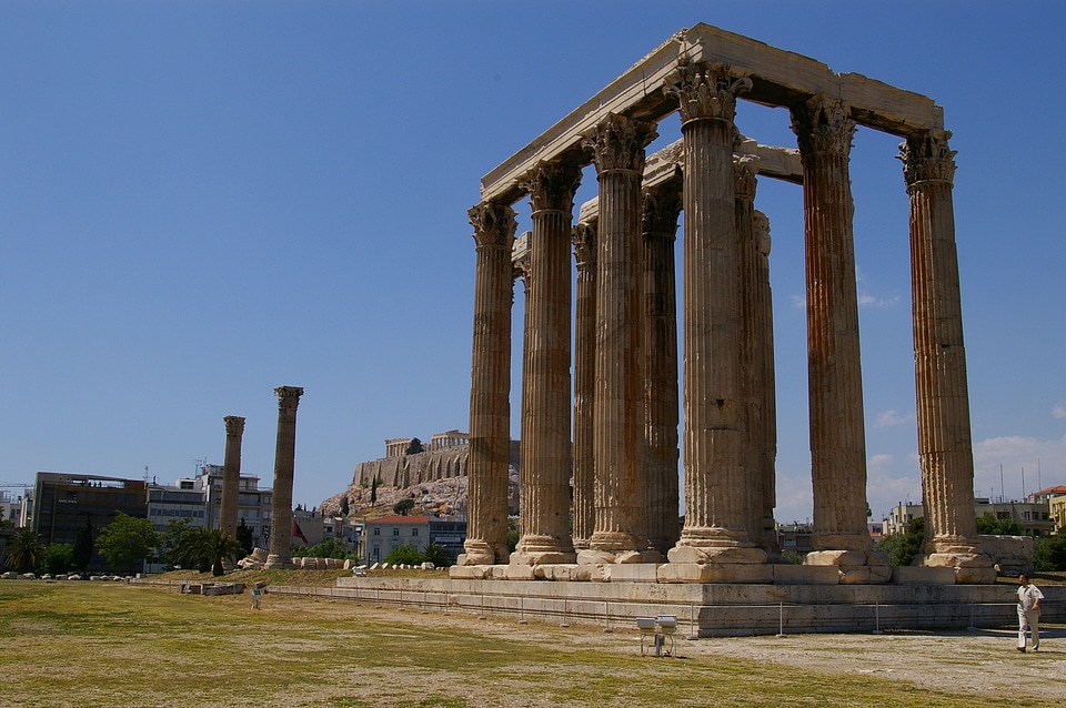 Athens olympian landmark