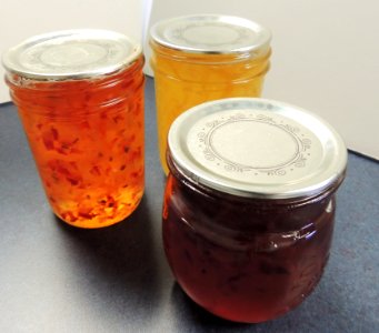 Jam and jelly jars