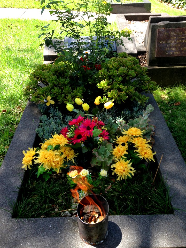 Burning Hell Bank Dollars Grave Mum