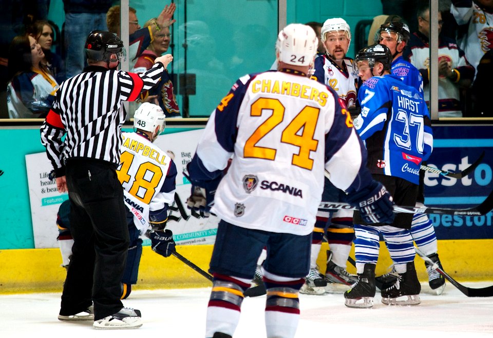 Guildford Flames Vs Sheffield Steeldogs - Cup Final