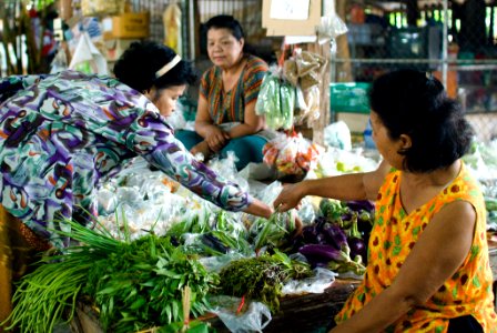 Market in the middle of nowhere photo