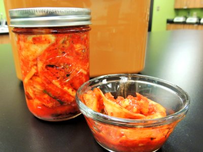 Kimchi sample bowl