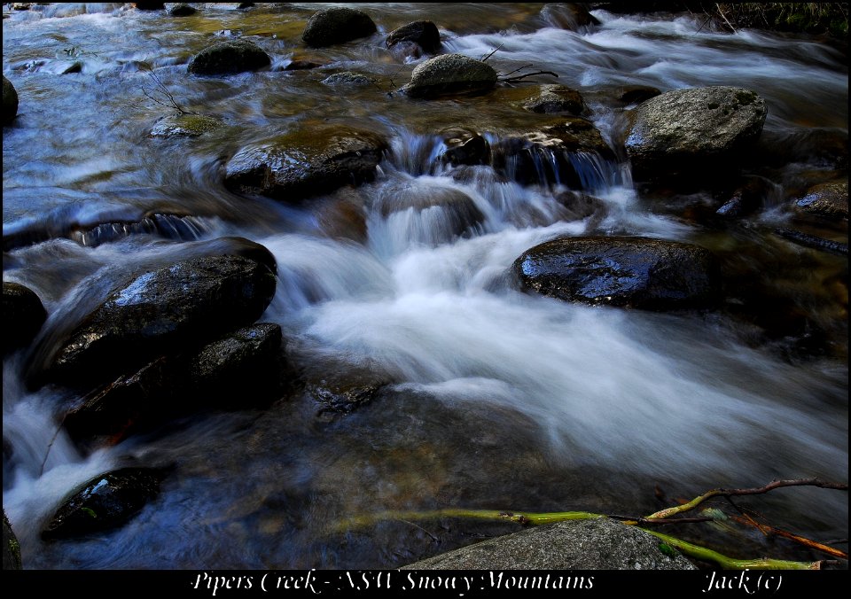 Pipers Creek - NSW Snowy Mountains