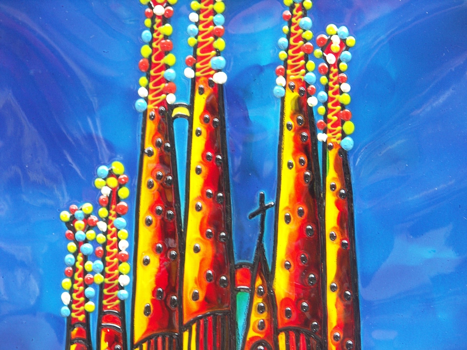 Drawn art colorful