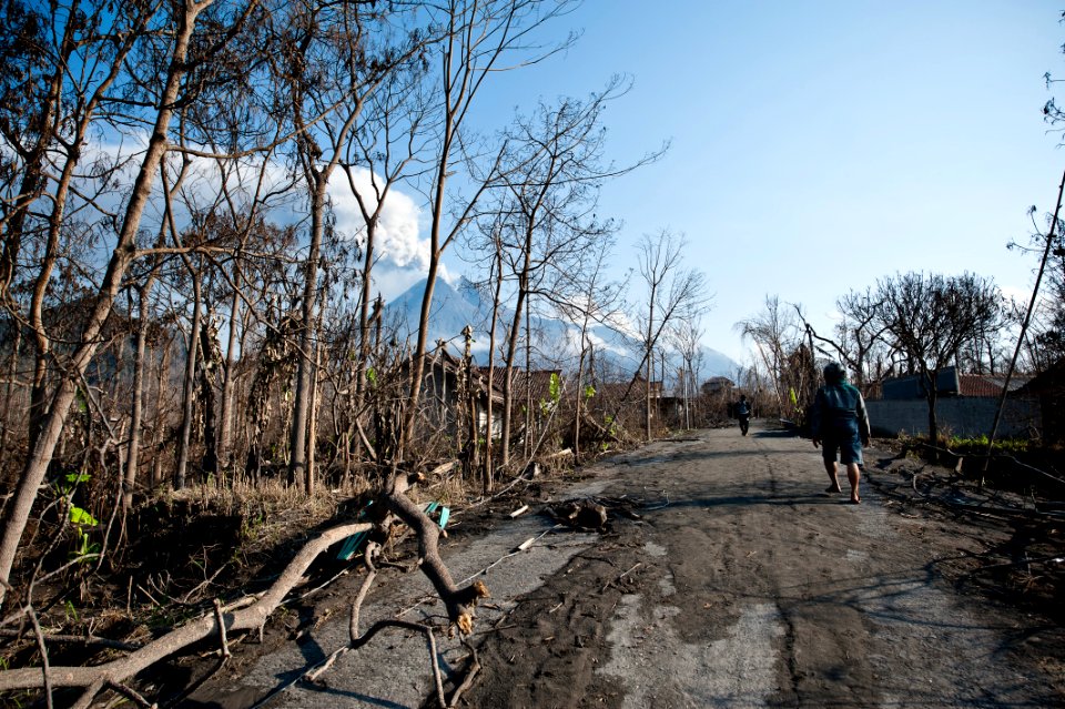 Merapi danger zone