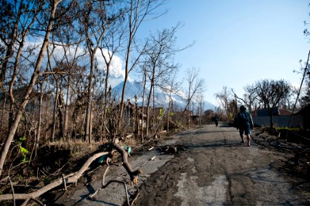 Merapi danger zone photo