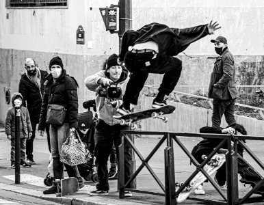 Skaters in Paris 11.arr photo