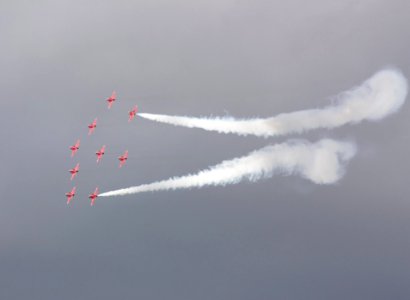 Red Arrows Smoke