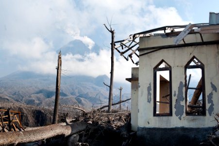 Merapi, Java, Indonesia, 11/2010 photo