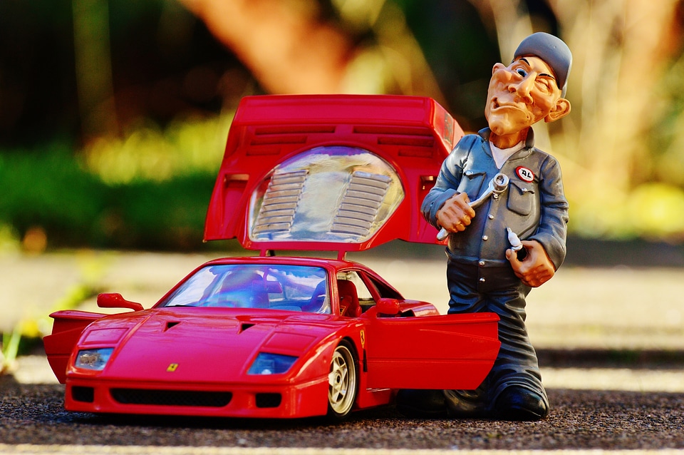 Repair figure funny