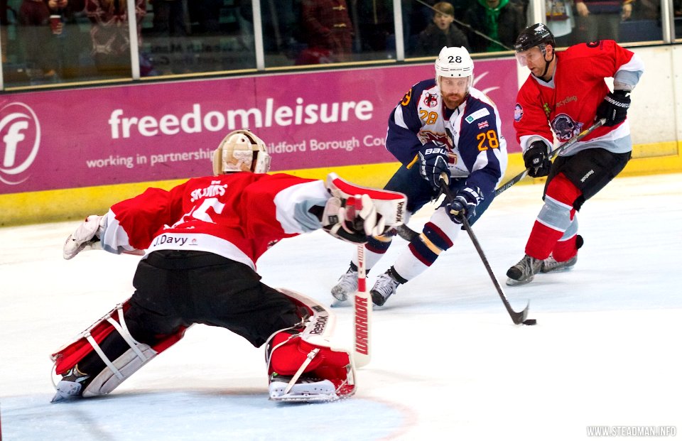 Guildford Flames Vs Basingstoke Bison - Cup Semi