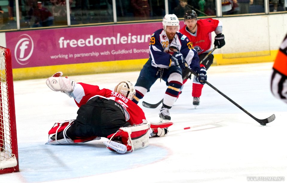 Guildford Flames Vs Basingstoke Bison - Cup Semi