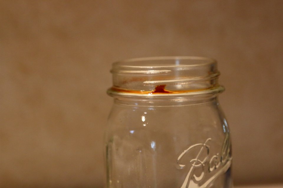Canning jar close-up 2