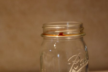 Canning jar close-up 2 photo