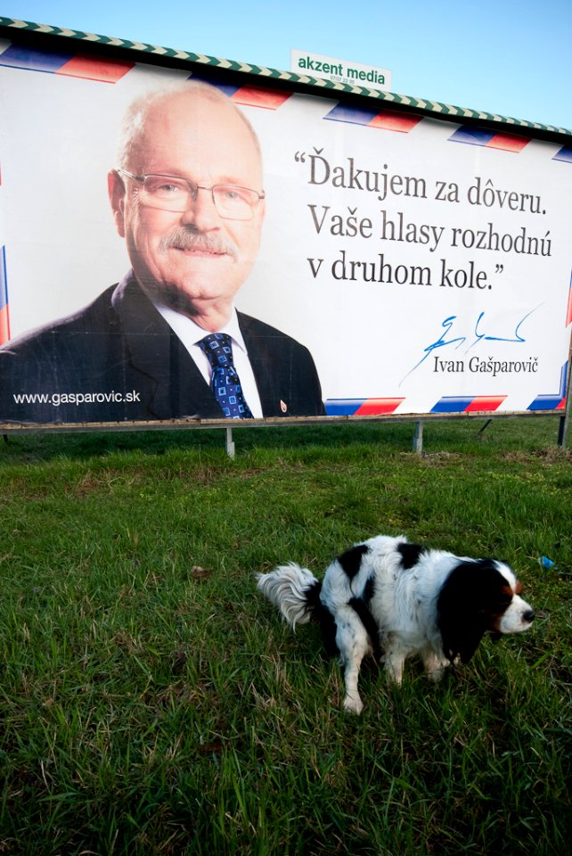 Slovak presidential campaign, Bratislava, 3/2009
