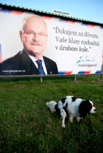 Slovak presidential campaign, Bratislava, 3/2009